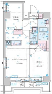 GENOVIA新子安の間取り画像