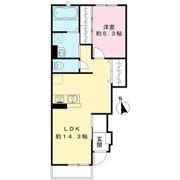 ユアメゾン本荘の間取り画像
