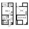 アラブランシュ中村の間取り画像