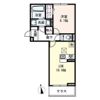 D-room名駅 B棟の間取り画像