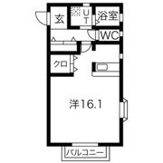 イーハトーブA棟の間取り画像