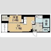 coruja二日町の間取り画像