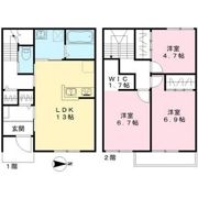 Villa大元駅前の間取り画像