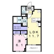 カーサ コロレの間取り画像