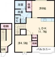 エストリーヴの間取り画像