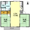 ベルシアH Ⅰ棟の間取り画像