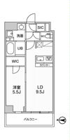 ALTERNA菊川Ⅱの間取り画像