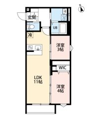 エルシーク蕨(エルシークワラビ)の間取り画像