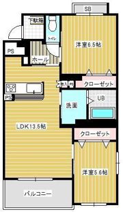 ボヌールの間取り画像
