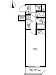 スカイコート池袋西弐番館の間取り画像