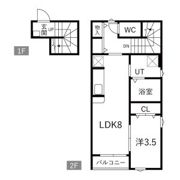 ミオレの間取り画像