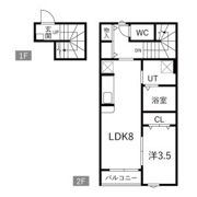 ミオレの間取り画像