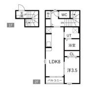 ミオレの間取り画像