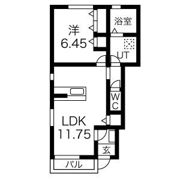 ブルックスタウンG棟の間取り画像