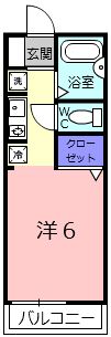 フルール22の間取り画像