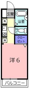 フルール22の間取り画像