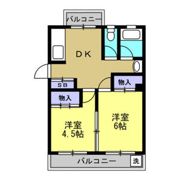 さがみ野東洋マンションの間取り画像
