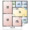 シャンピア馬乗Aの間取り画像