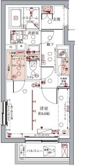 クレヴィスタ板橋志村の間取り画像