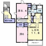 シャルマン城南Aの間取り画像