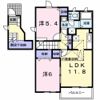 シャルマン城南Aの間取り画像