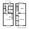 デュープレックス吉川Ⅱの間取り画像
