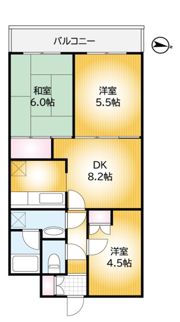 ダイアパレス千葉中央公園の間取り画像