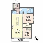 La Maison Calmeの間取り画像