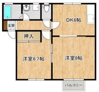 シティハイツ金子Ⅲの間取り画像