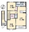 プラセール花華 A棟の間取り画像