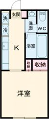 East town壱番館の間取り画像