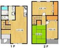 タウンハウス御領F棟の間取り画像