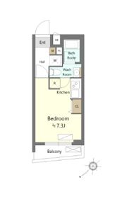 SHOKEN Residence横浜生麦Ⅲの間取り画像