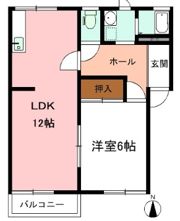 タウニィ石田の間取り画像