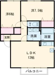 セヴェルSetaⅡの間取り画像