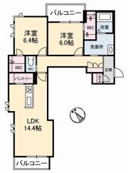 アルネストの間取り画像