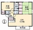 オークス 壱番館の間取り画像