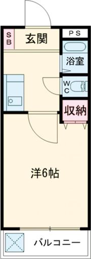 ドミトリー山根の間取り画像
