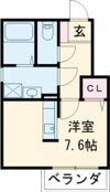 ベルセ常滑の間取り画像