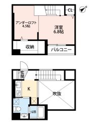 chiave箱崎（キアーヴェ）の間取り画像