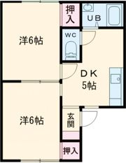 ファミール稲垣の間取り画像