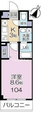 ラティーダ下並木の間取り画像