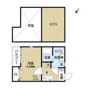 ハッピーフォエバー箱崎の間取り画像
