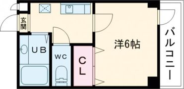 セリバテール伊丹の間取り画像