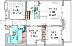コートデルトゥール昭島の間取り画像