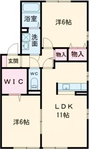 サンルガールの間取り画像