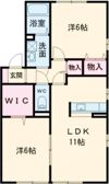 サンルガールの間取り画像