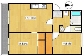 グリーンハイツ蜆塚の間取り画像
