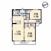 まほろば 弐番館の間取り画像