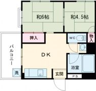 ロイヤル中山手の間取り画像